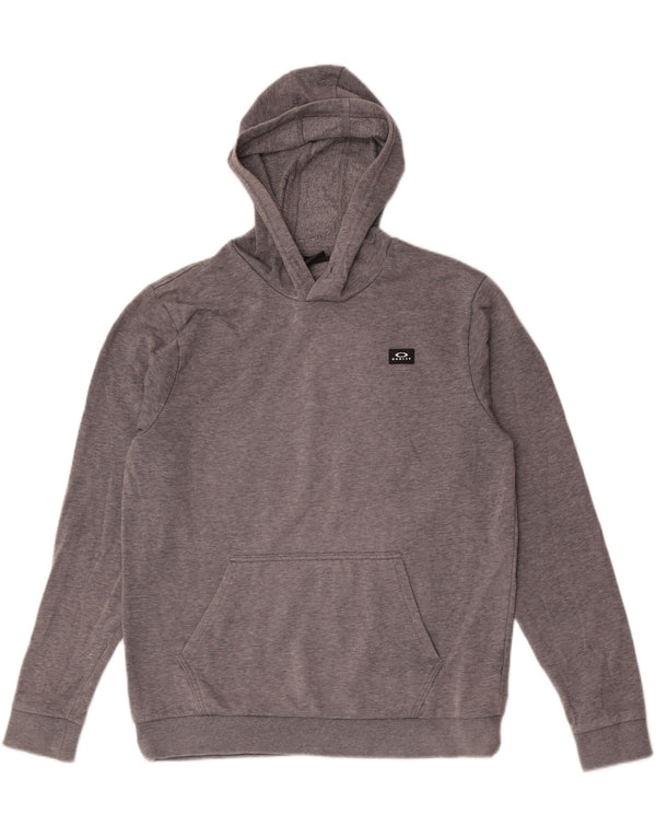 Maglione con cappuccio vestibilità regolare da uomo Oakley Large grigio