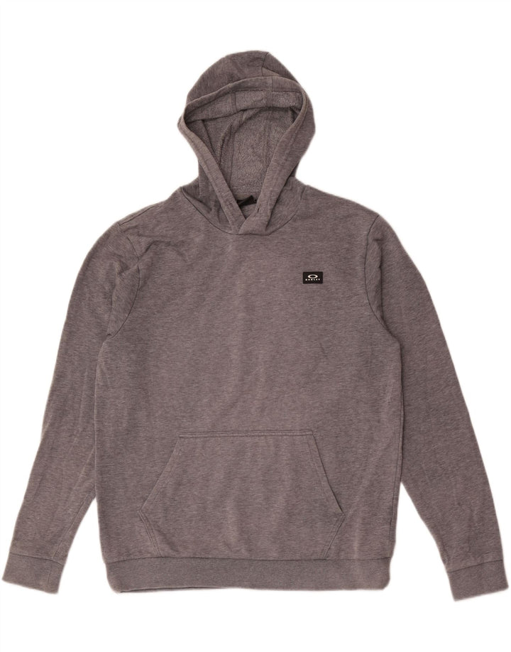 Maglione con cappuccio vestibilità regolare da uomo Oakley Large grigio