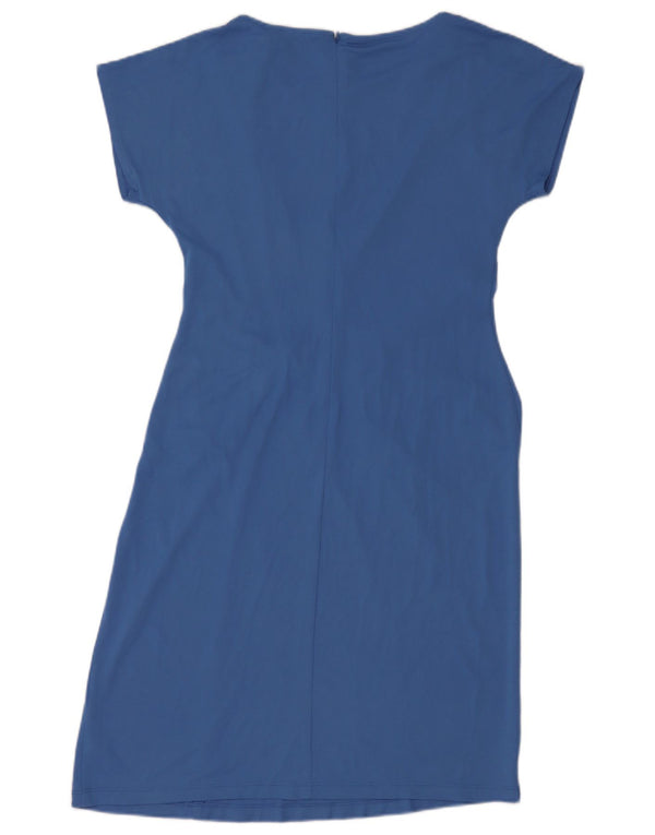 Abito tubino da donna Ralph Lauren US 10 grande poliestere blu
