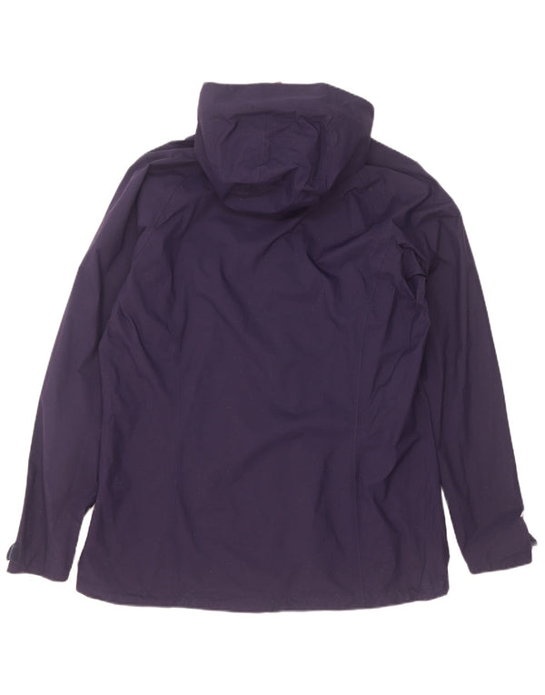 Giacca antipioggia con cappuccio da donna Berghaus UK 16 Large Viola Poliammide