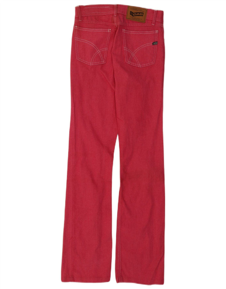 Jeans Gas da donna Bootcut W26 L31 Rosa Cotone