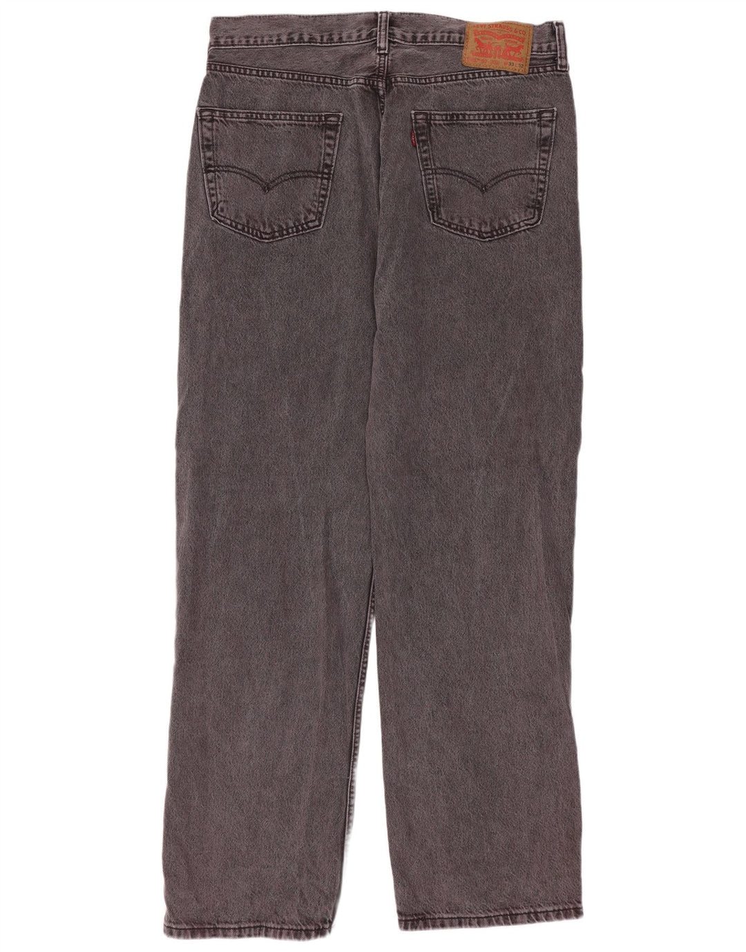 Levi's Uomo 565 Jeans dritti W33 L32 Cotone viola