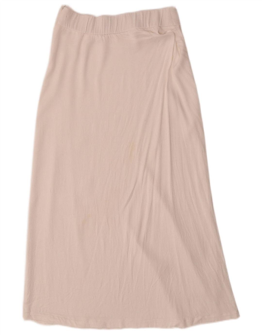 Gonna midi a vita alta da donna Zara piccola W26 bianca