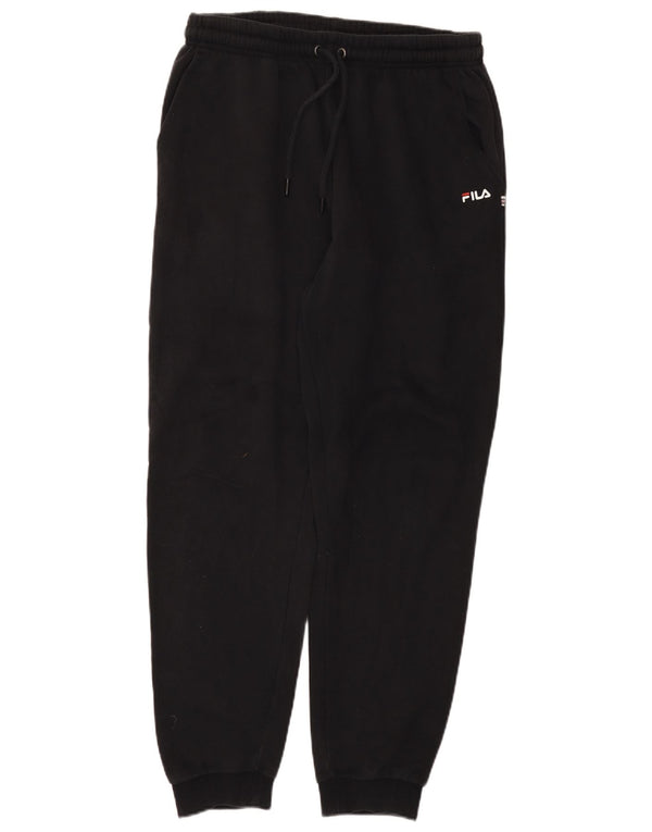 Pantaloni da tuta da uomo Fila Joggers Large in cotone nero