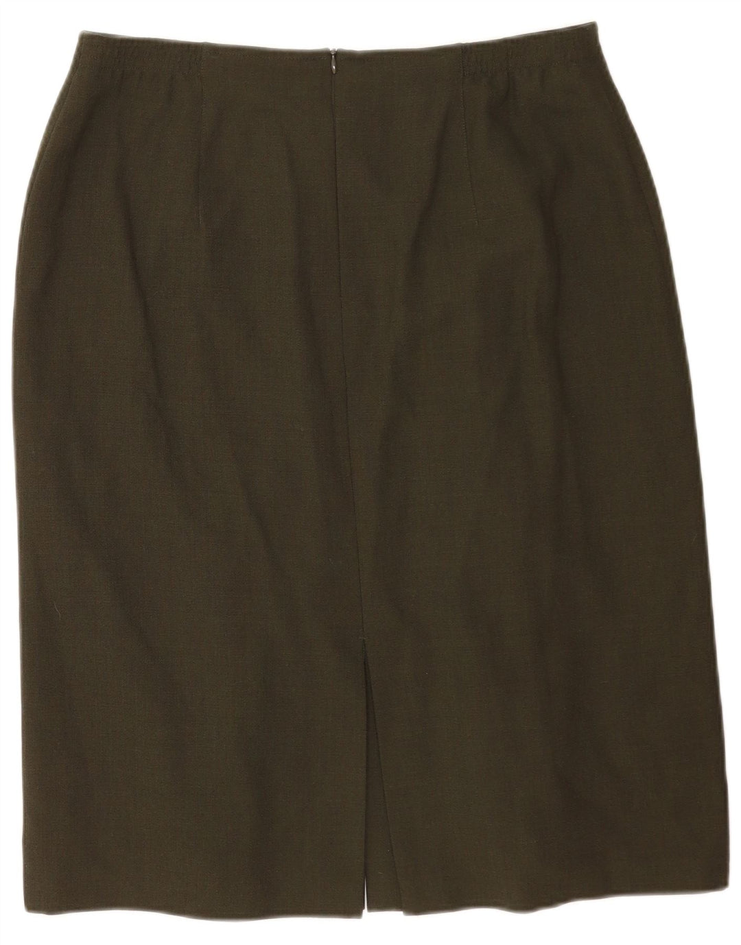 Gonna dritta da donna ARA UK 18 XL W34 poliestere kaki