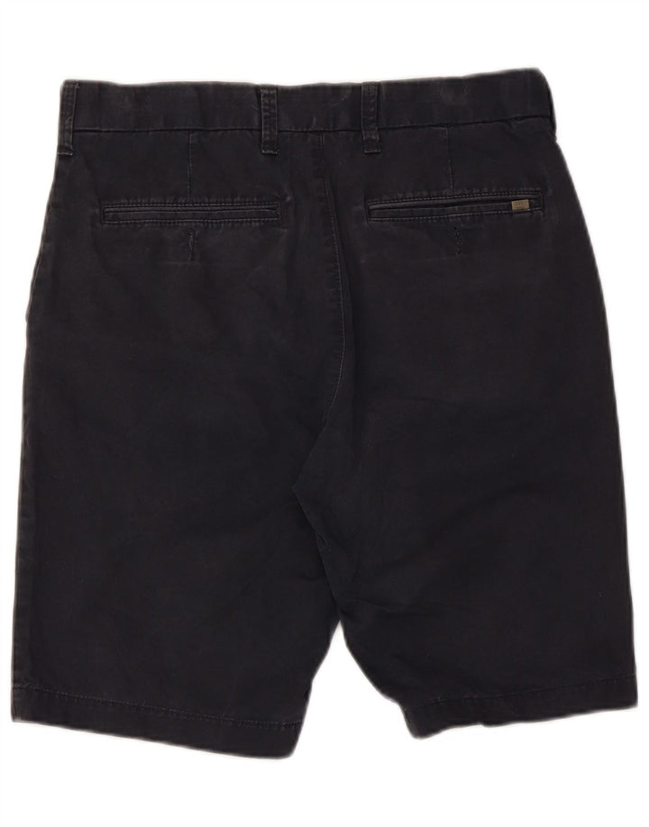 Pantaloncini chino da uomo Marks & Spencer W30 cotone blu navy medio