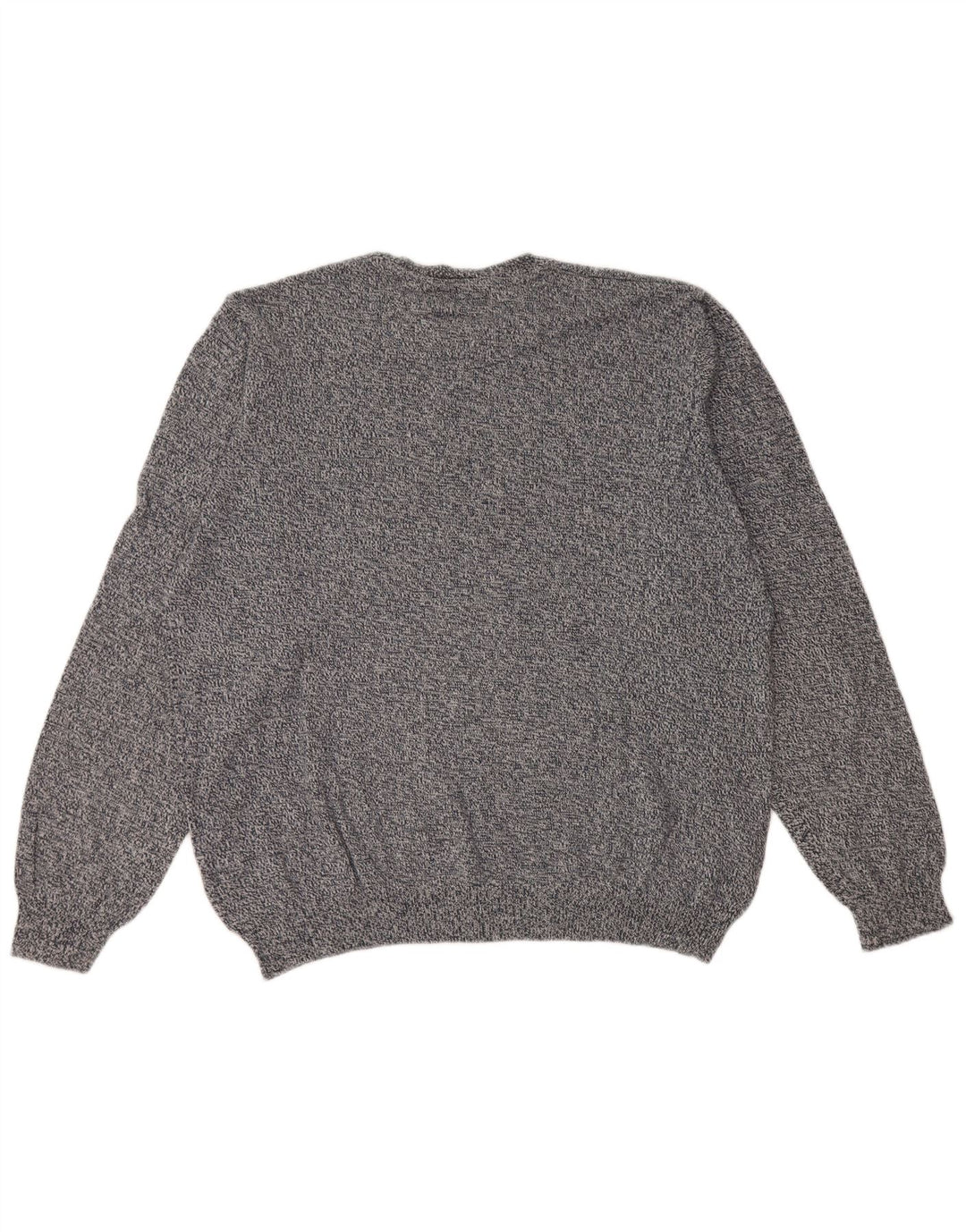 Maglione maglione girocollo da uomo Marks & Spencer XL blu navy screziato