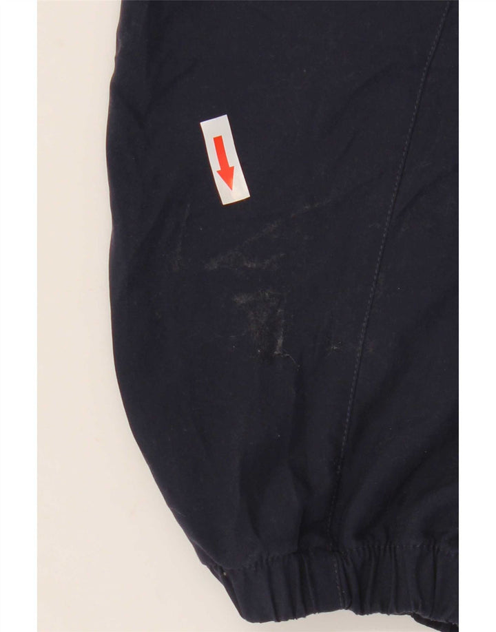 Adidas Uomo Clima Proof Zip Neck Pullover Tuta Top Large Blu Navy