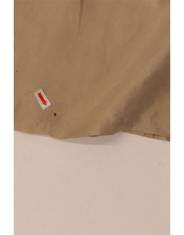 Gonna lunga da donna BENETTON W28 in seta beige medio