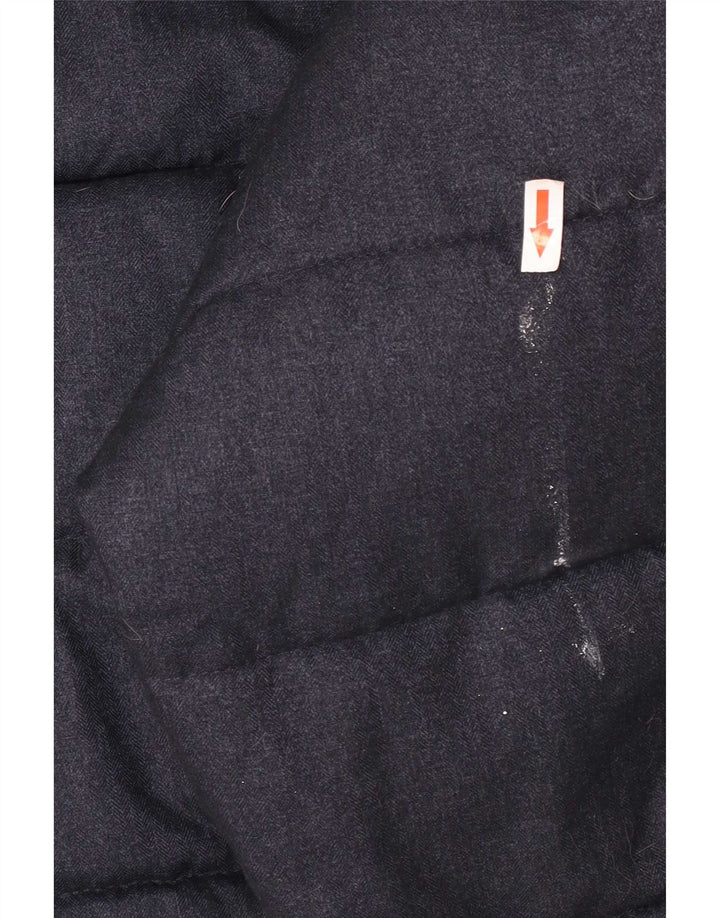 Giacca imbottita con cappuccio da uomo Weird Fish UK 44 2XL poliestere blu navy