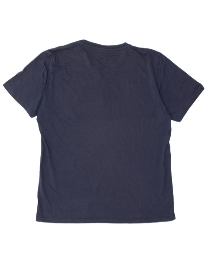 T-shirt grafica da uomo North Sails Top Large in cotone blu navy
