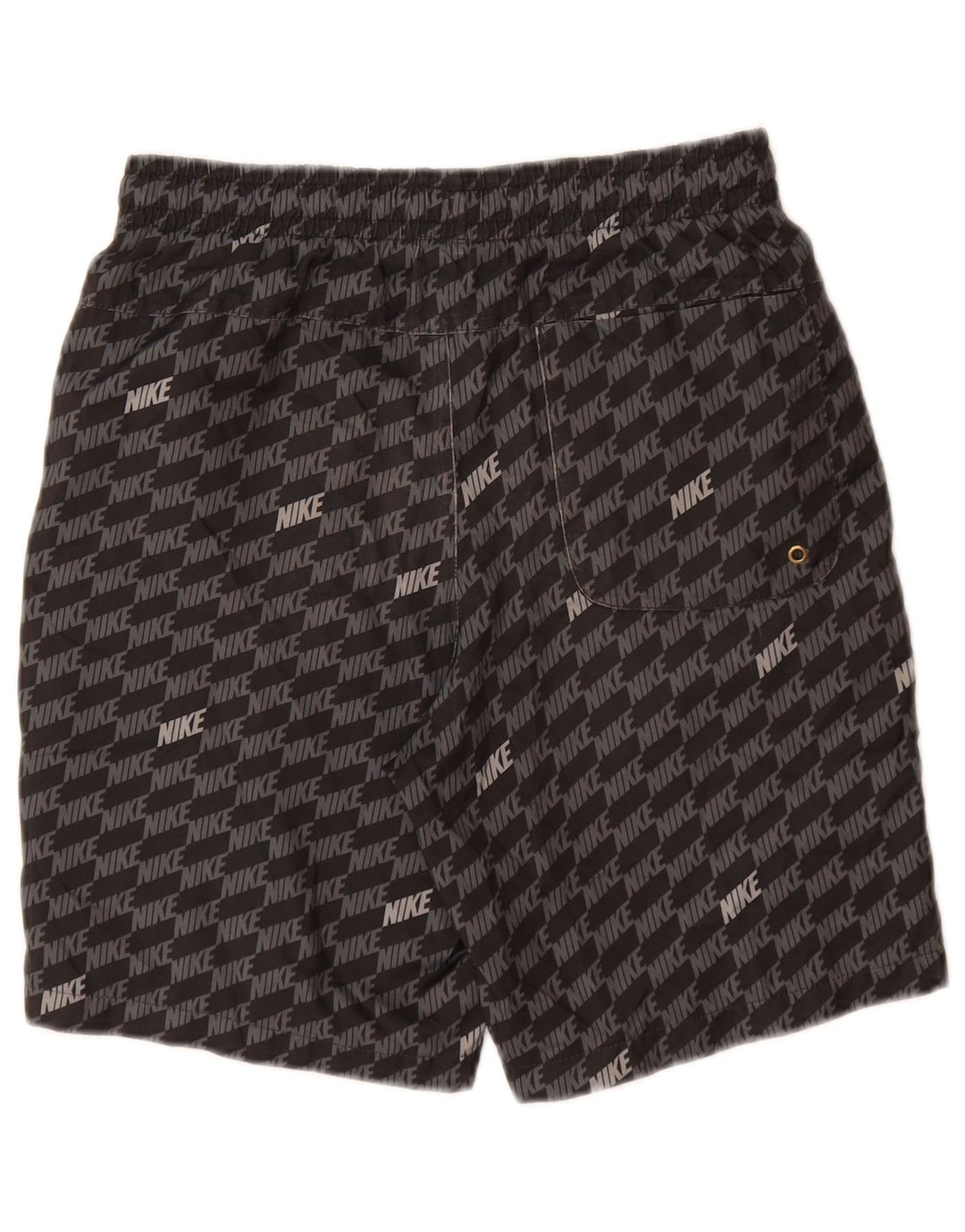 Pantaloncini da bagno Nike Graphic da ragazzo 12-13 anni, grande, in poliestere grigio