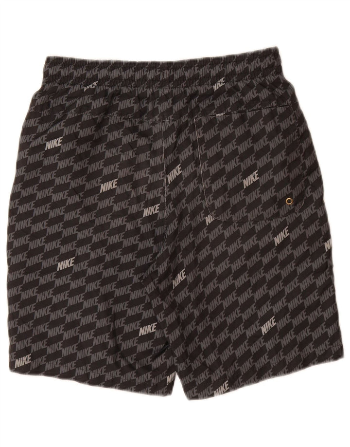 Pantaloncini da bagno Nike Graphic da ragazzo 12-13 anni, grande, in poliestere grigio