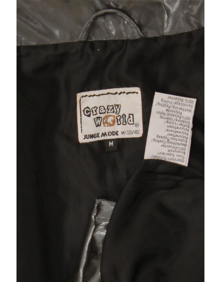 Bomber oversize da donna Crazy World UK 14 poliestere nero medio
