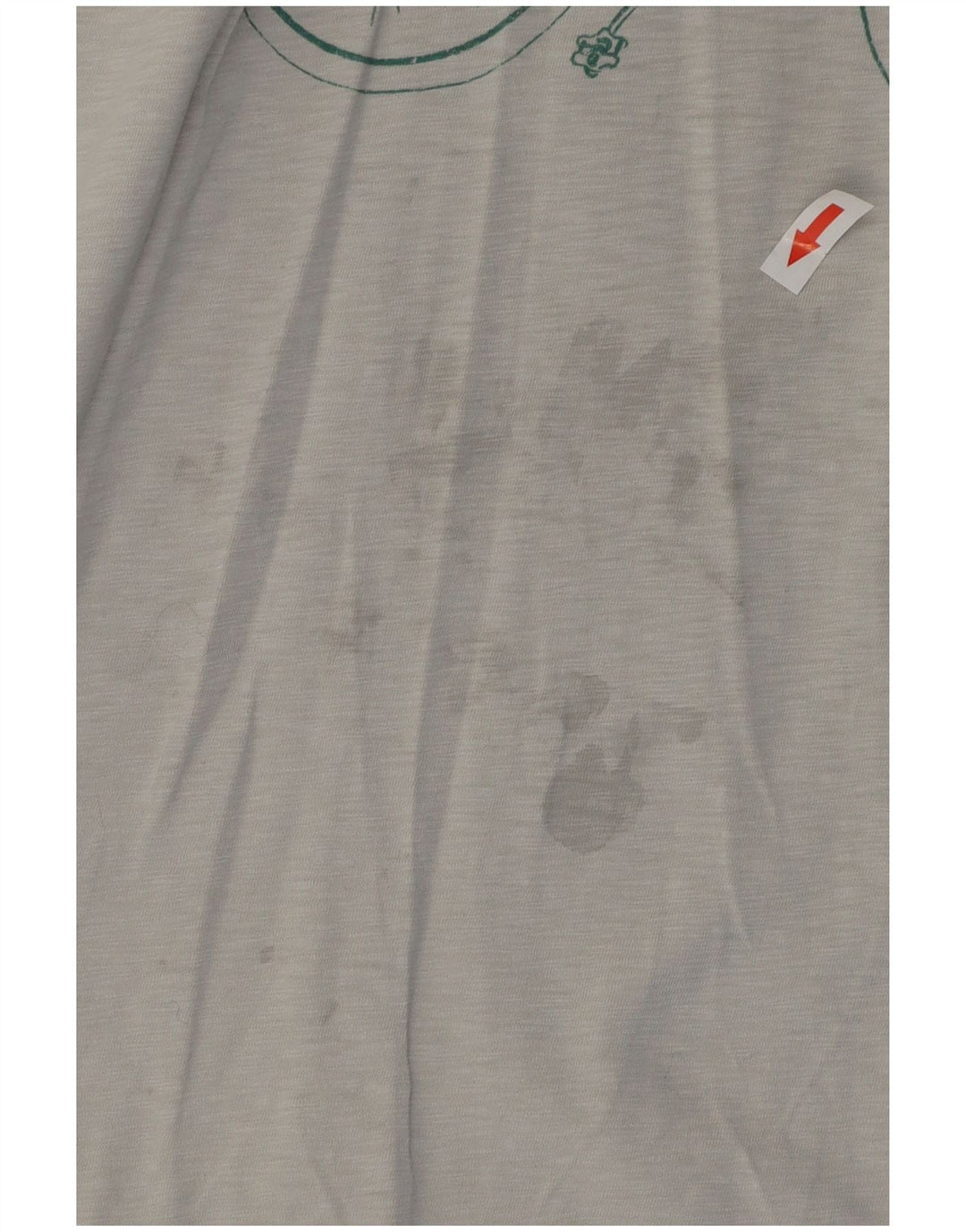 T-shirt grafica da uomo White Stuff in cotone grigio medio