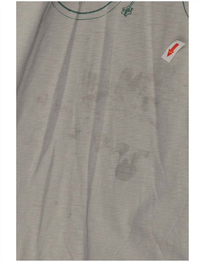 T-shirt grafica da uomo White Stuff in cotone grigio medio