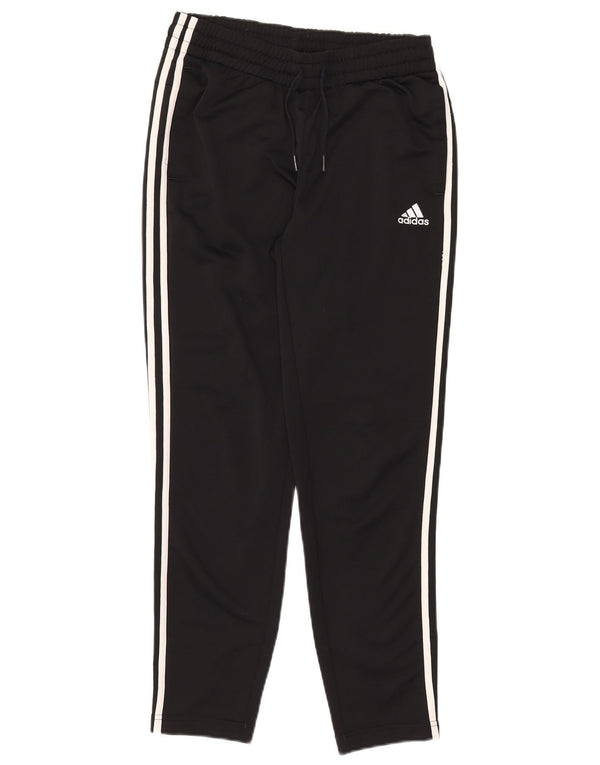 Pantaloni da tuta da donna Adidas UK 12/14 Medium Nero Poliestere Sport