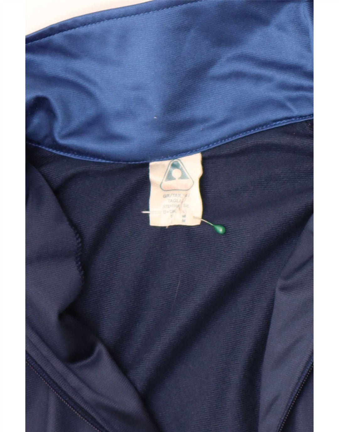 Giacca da ginnastica da uomo attiva, colore blu navy medio