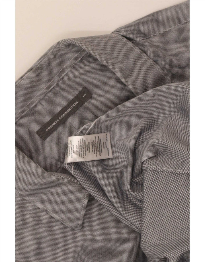 Camicia da uomo French Connection in cotone grigio medio