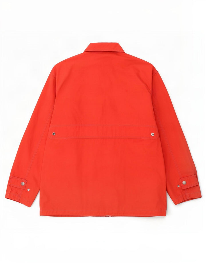 Giacca antipioggia oversize da donna Brugi IT 46 Large rossa
