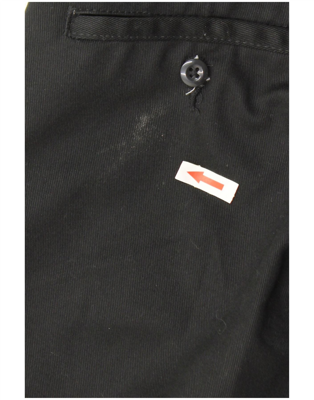 Pantaloni chino dritti da donna Dickies W26 L28 poliestere nero