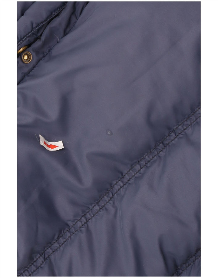 Gilet imbottito da donna Jack Wills UK 12 medio blu navy