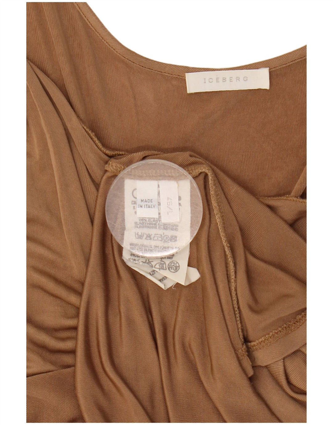 Canotta Donna Iceberg IT 46 Large Marrone Viscosa