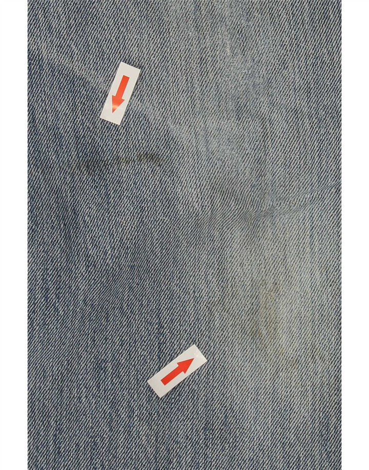 Levi's Uomo 501 Jeans dritti invecchiati W34 L32 Cotone blu