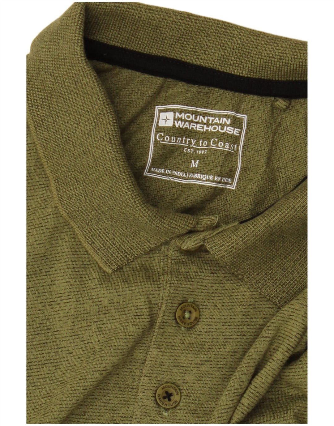 Polo da uomo Mountain Warehouse media kaki