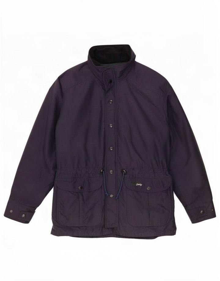 Giacca parka da uomo Musto UK 38 poliestere blu navy medio