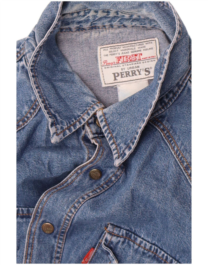Camicia di jeans da uomo Perry's grande blu
