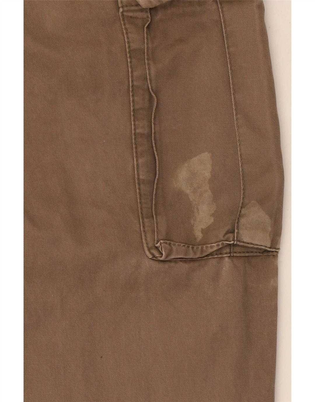 Gap Mens Straight Cargo Trousers W40 L28 Brown Cotton