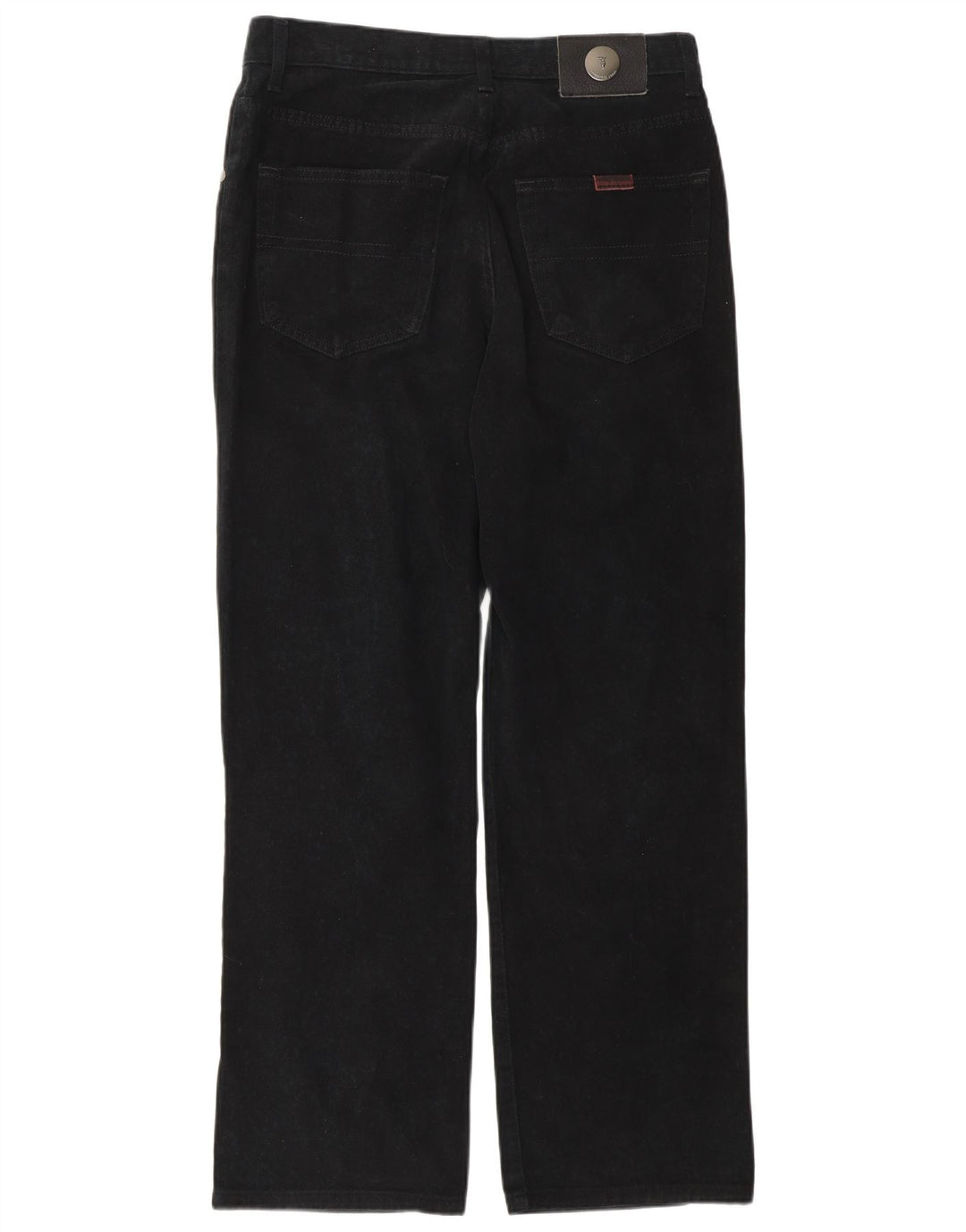 Jeans Straight Uomo Trussardi IT 48 Medio W32 L30 Cotone Nero