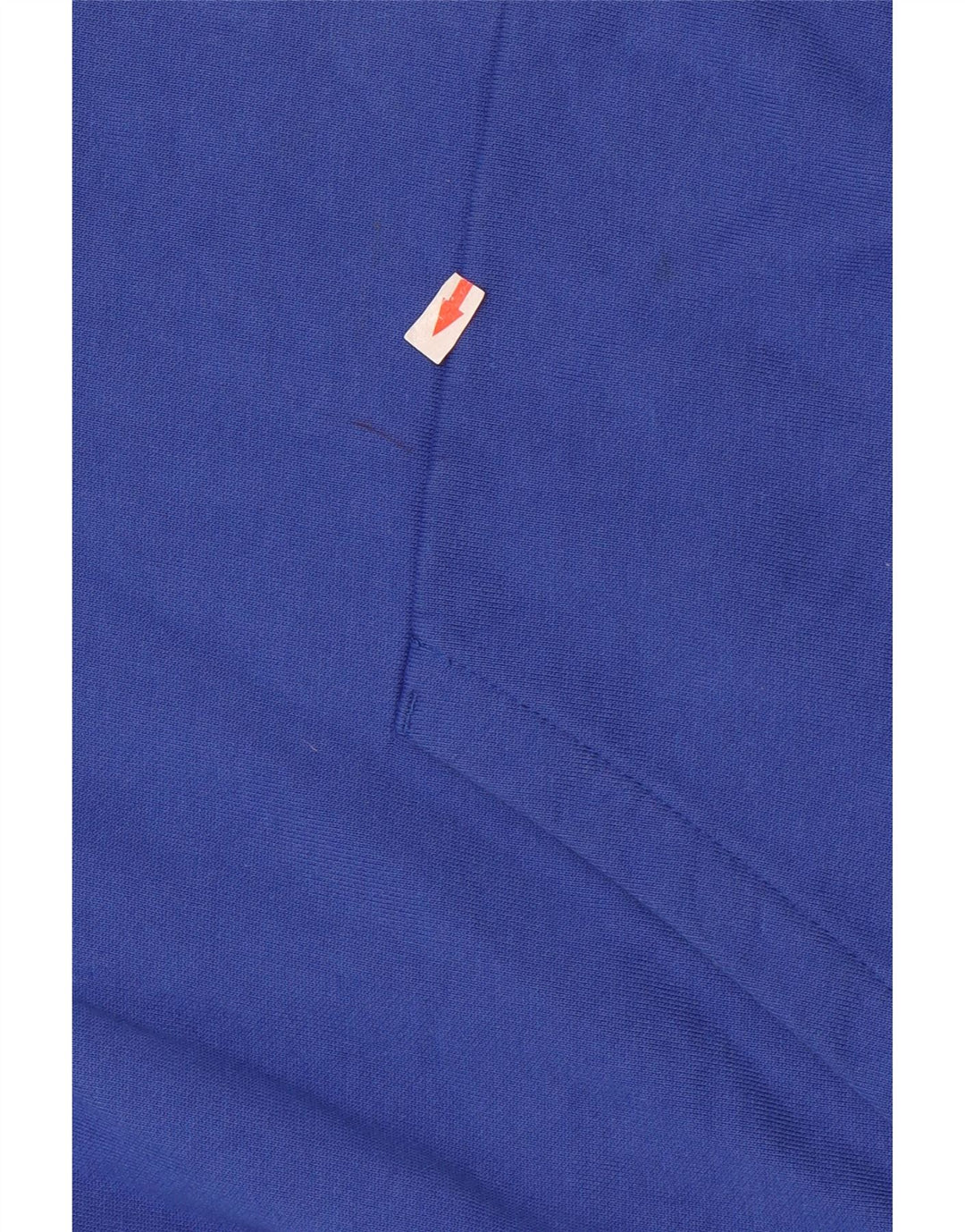 Maglione con cappuccio grafico da uomo Champion in cotone blu medio