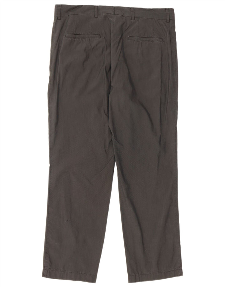 CALVIN KLEIN Pantaloni chino slim da uomo W32 L28 Grigi
