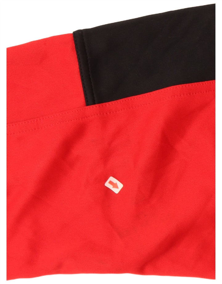 Pantaloni della tuta da ragazzo NIKE 13-14 anni XL Poliestere color block rosso
