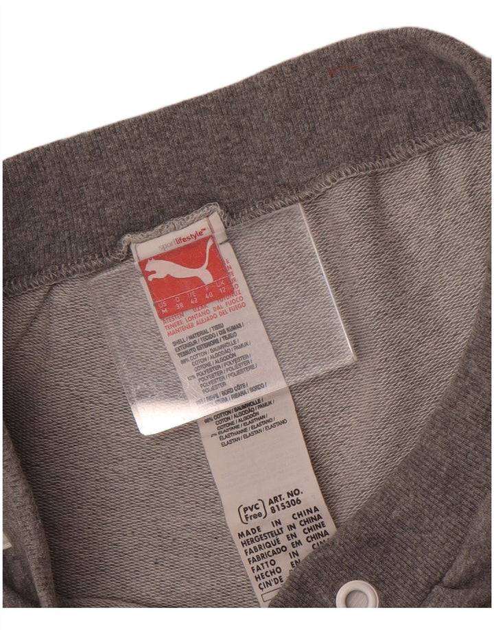 Pantaloncini sportivi da donna Puma UK 12 Cotone chiazzato grigio medio