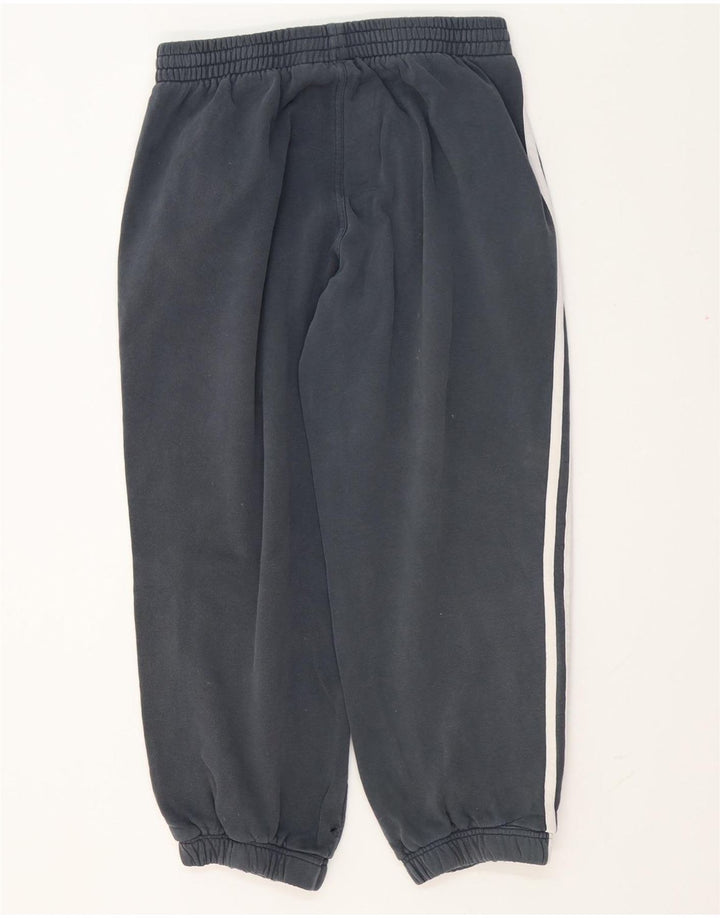Pantaloni da tuta corti da uomo Adidas Joggers medi in cotone blu navy