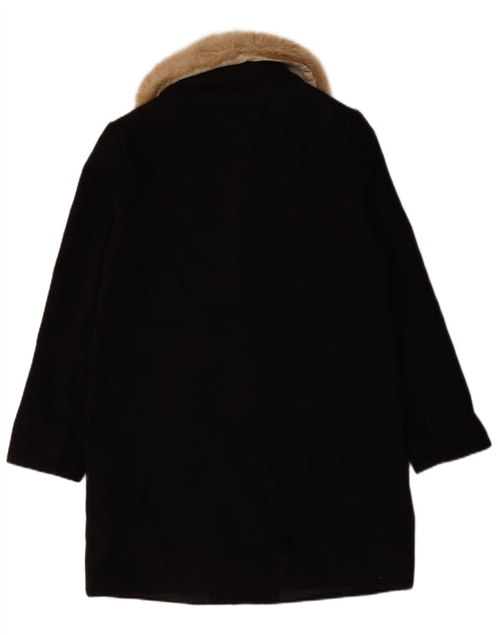 Soprabito oversize da donna Topshop UK 10 piccolo poliestere nero