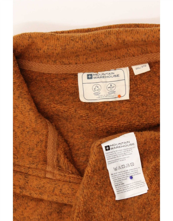 Giacca da tuta da uomo Mountain Warehouse 3XL Poliestere chiazzato marrone