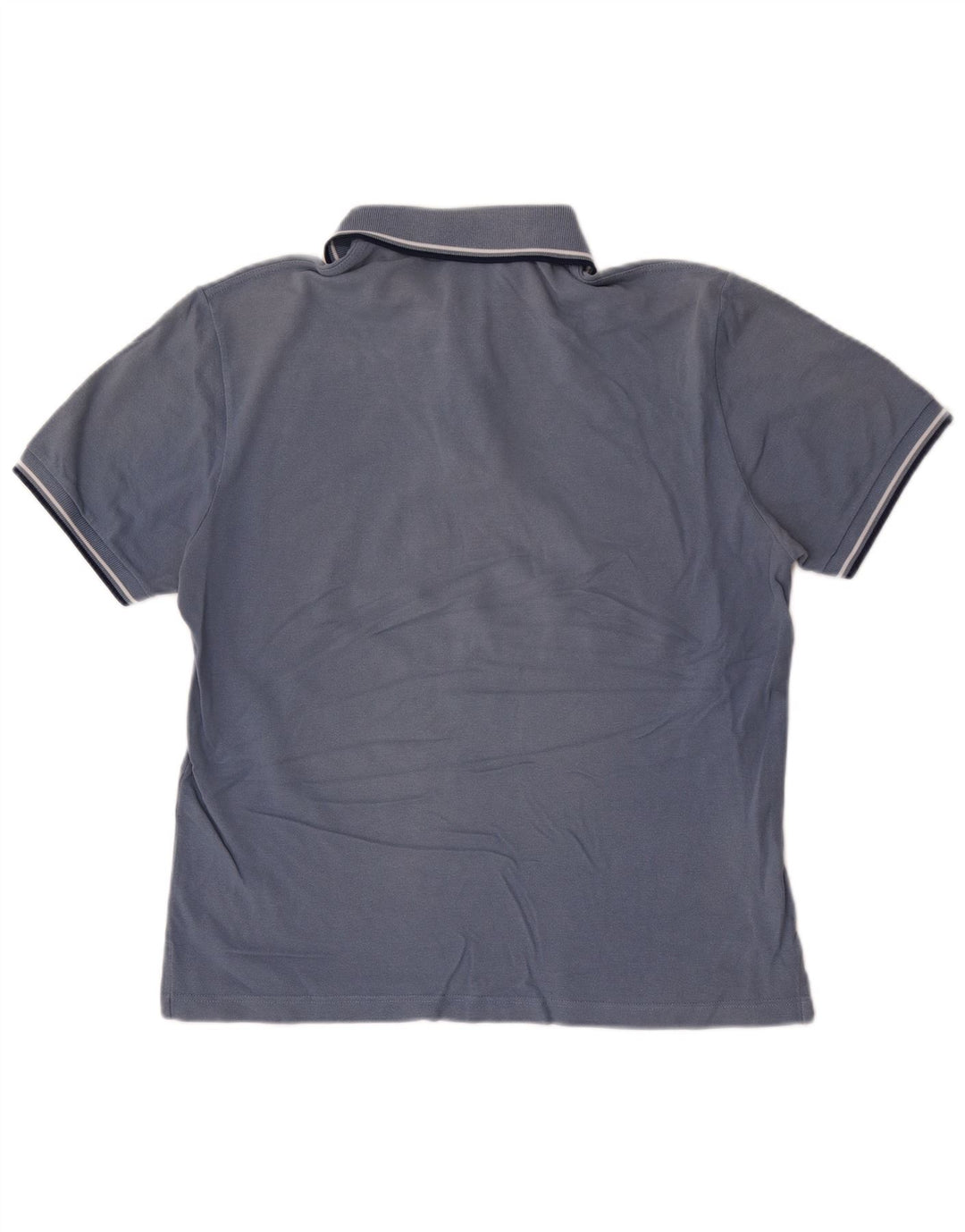 Polo da uomo Fred Perry in cotone blu medio