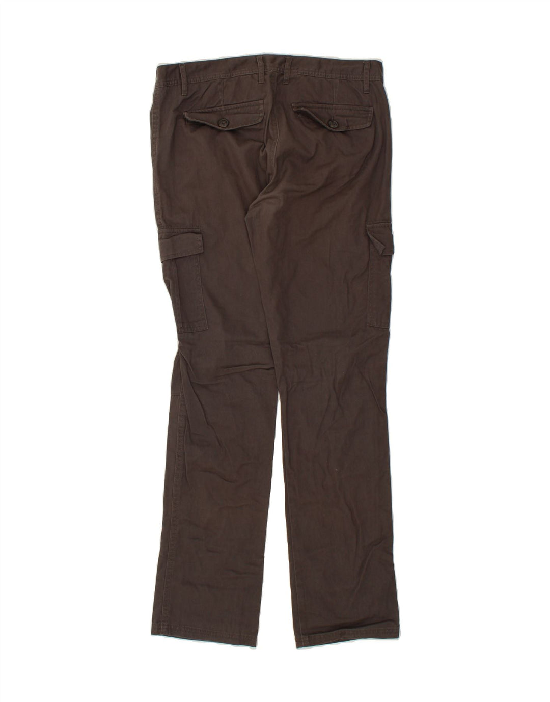 VINTAGE Mens Slim Cargo Trousers W32 L32 Grey Cotton Vintage Vintage and Second-Hand Vintage from Messina Hembry 