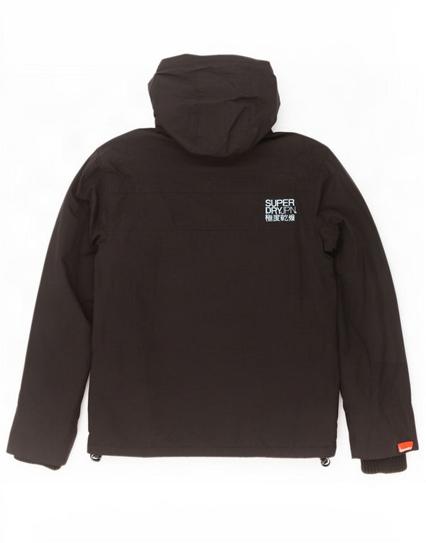 Giacca a vento da uomo Superdry The Windcheater Graphic Windbreaker UK 38 Medium Nero
