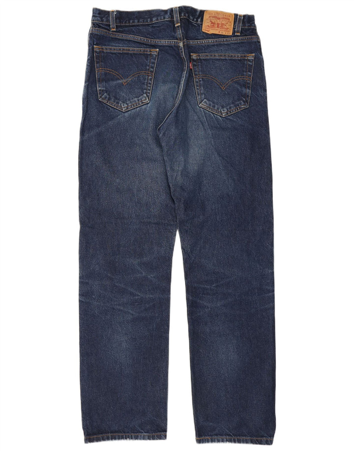 Levi's Uomo 505 Jeans dritti W36 L33 Blu