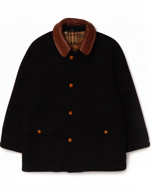 Cappotto da uomo Gina Lebole UK 40 Large Blu Navy