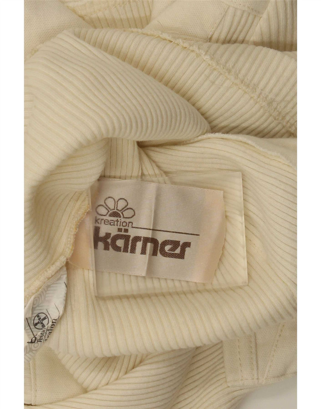 Maglione cardigan a maniche corte da donna Karner IT 40 piccolo bianco sporco