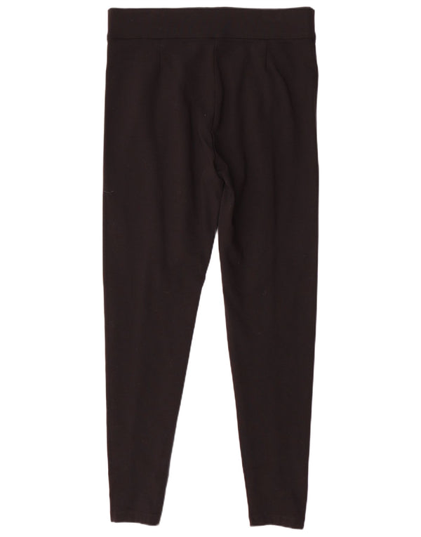 MARKS & SPENCER Pantaloni casual skinny da donna UK 16 Large W34 L30 Neri