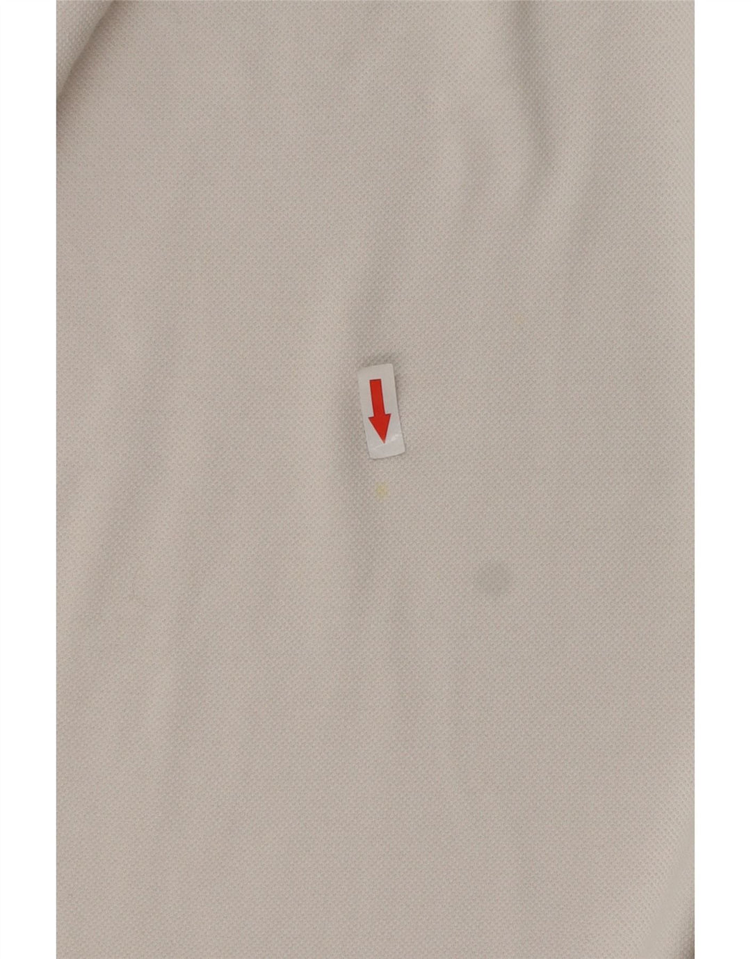 Polo da uomo Lotto in cotone bianco medio