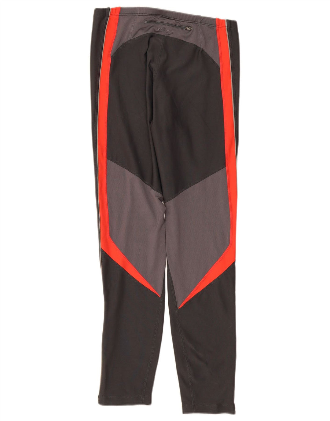 Leggings Nike Dri Fit da donna UK 14/16 Large Grigio Colourblock