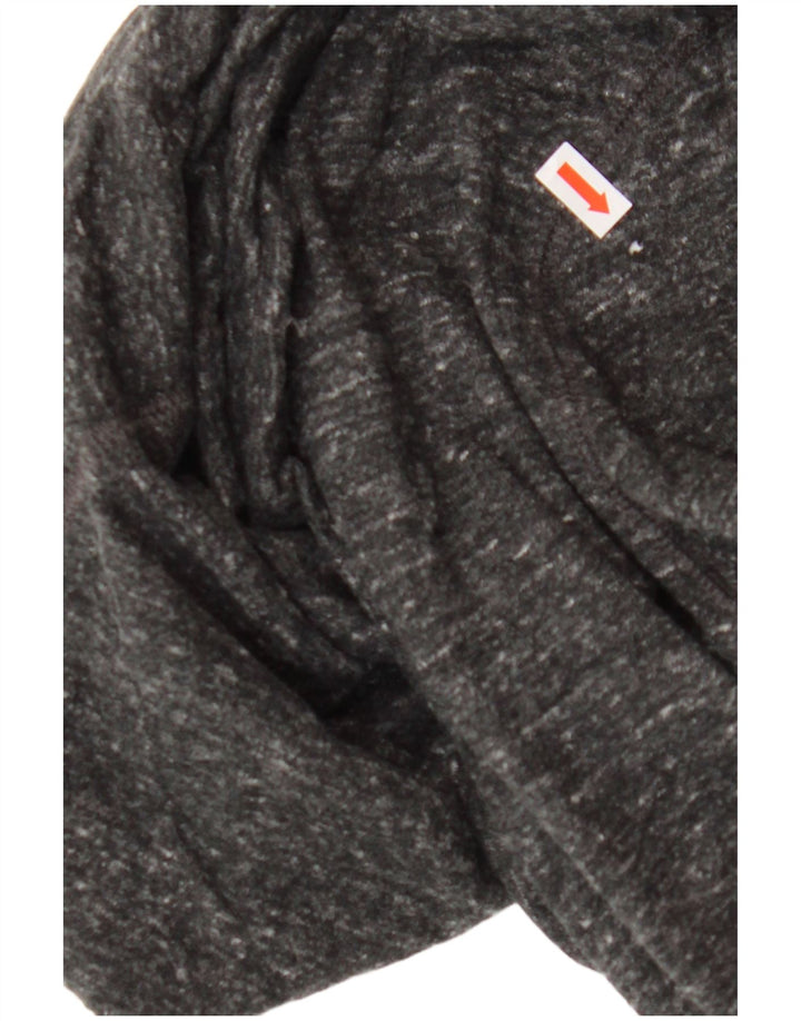 Maglione con cappuccio grafico da donna CHAMPION UK 14 Cotone screziato grigio medio